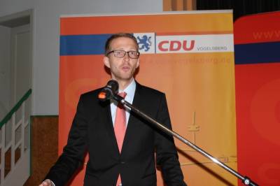 Kreisparteitag Mai 2017 - CDU-Bürgermeisterkandidat in Herbstein: Michael Ruhl